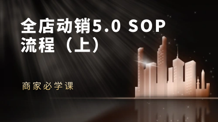 全店动销5.0 SOP流程（上）